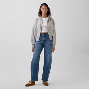 GAP High Rise Barrel Jeans NWOT 28/6R